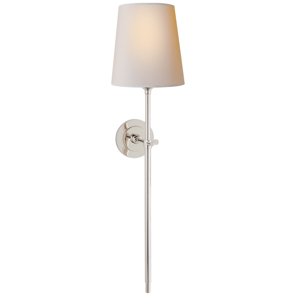 Bryant Large Tail Sonce - Polished Nickel 